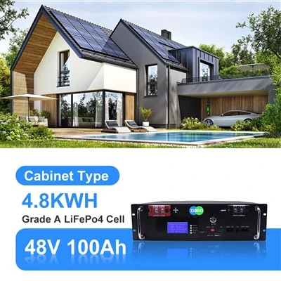 Pin có thể gắn giá đỡ photphat 48V 100AH ​​LiFePO4