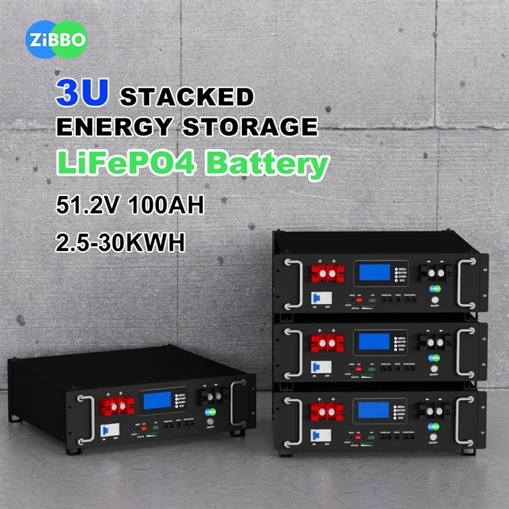 ZBPOWER Stackable 51.2V 300Ah Lithium Battery 6000 Cycle Life 15kWh